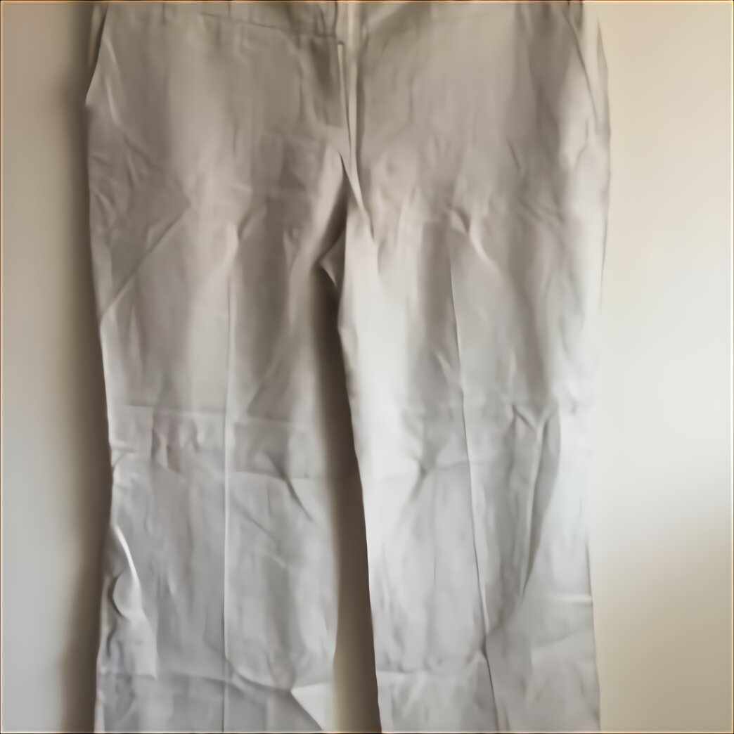 Primark White Linen Trousers for sale in UK | 61 used Primark White ...