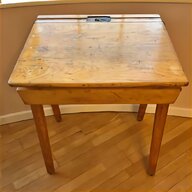 vintage wooden school desk for sale