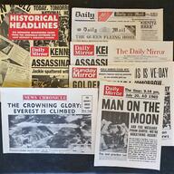 reproduction newspapers for sale