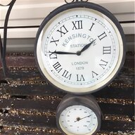 double sided garden clock for sale