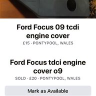 ford focus engine cover 1 6 for sale