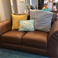 brown 2 seater sofa for sale