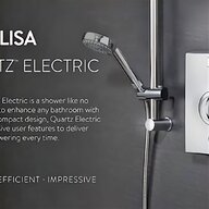 aqualisa quartz electric shower for sale