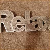 relax sign for sale