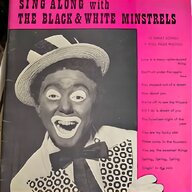 black white minstrels for sale
