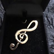 treble clef brooch for sale