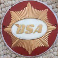 bsa motorcycle badge for sale