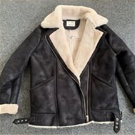 zara sheepskin coat for sale