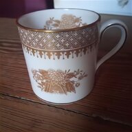 bone china mugs gold for sale