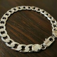chunky silver bracelet for sale