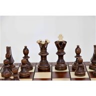 carved wood chess set for sale
