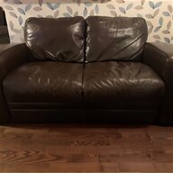 black leather settee for sale
