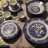 willow pattern side plates for sale
