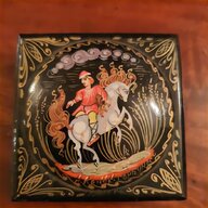 russian lacquer vintage for sale