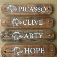 stable door name plate for sale