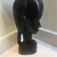african carved wooden heads for sale