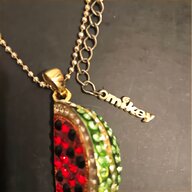 vintage malachite necklace for sale