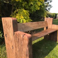 oak garden bench for sale