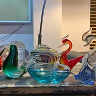 coloured glass ornaments for sale
