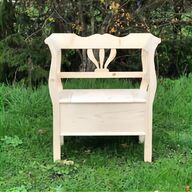 pine storage bench for sale