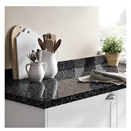 laminate kitchen worktops black for sale