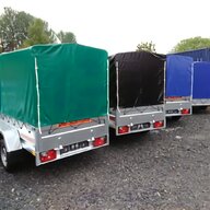 twin axle box trailers for sale