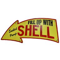 shell sign for sale