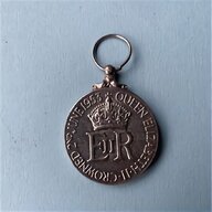 silver coronation medal for sale