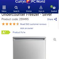 next fridge freezer for sale