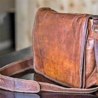 vintage leather briefcase men for sale