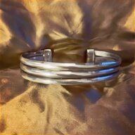 hallmarked silver bangle for sale