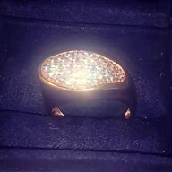 gold diamonique ring for sale