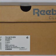mens new reebok classic white leather trainers for sale