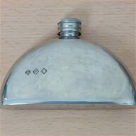 antique silver hip flask for sale
