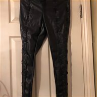 laced leather trousers for sale