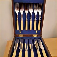 silver knife fork set for sale