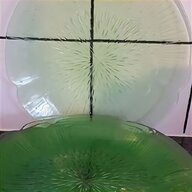 art deco glass cake stand for sale