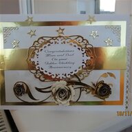 handmade golden anniversary cards for sale