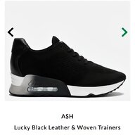 ash leather trainers for sale