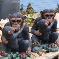 wooden garden ornaments for sale