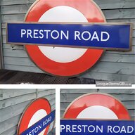 london underground signs for sale