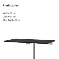 wall mounted table for sale
