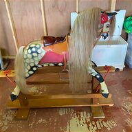 wooden saddle horse for sale