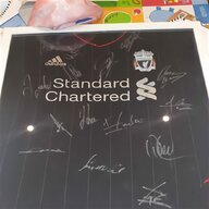 signed liverpool shirt for sale