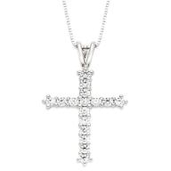 diamond cross pendant for sale