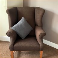 pair wing armchairs for sale