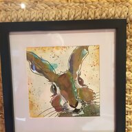 original hare painting for sale