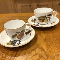 royal worcester evesham cups saucers for sale