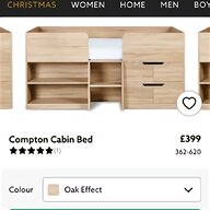 cabin bed wardrobe for sale