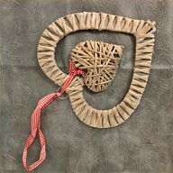 wicker heart decorations for sale
